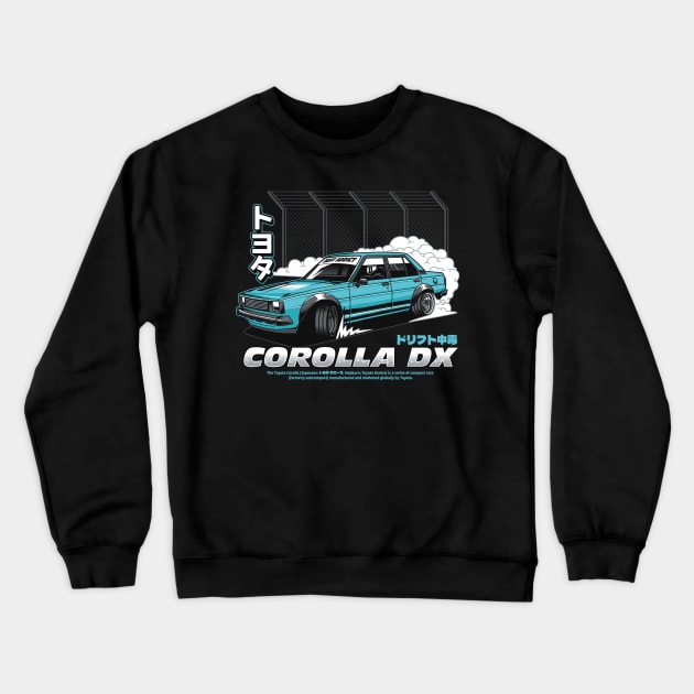 Corolla DX Crewneck Sweatshirt by cturs